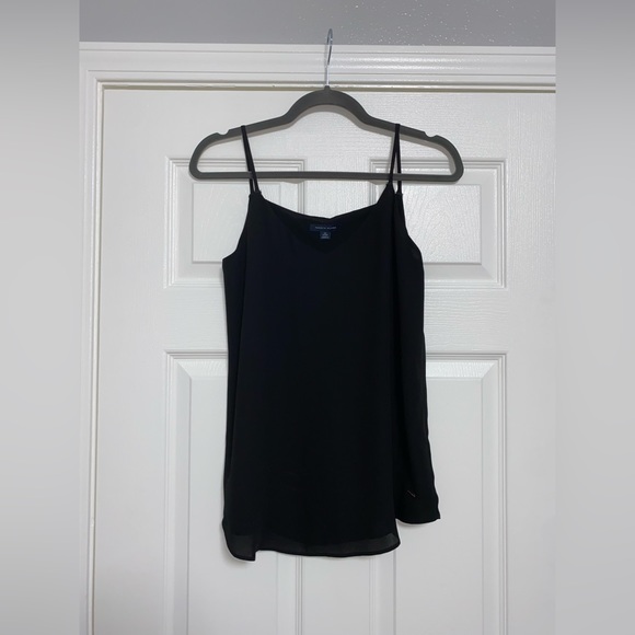 Tommy Hilfiger Black Sleeveless Blouse Top, Size XS. - Picture 1 of 3